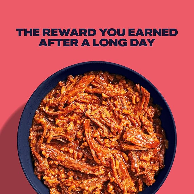 BIGHORN Mountain Food Spicy Mexican Birria and Rice - contains 6 packs | 12 servings | 210g Protein