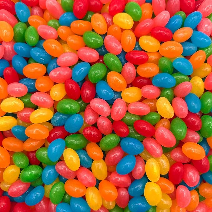 Jelly Beans Candy | 2 Pound Bag | Assorted Fruit Flavors | Classic Delight