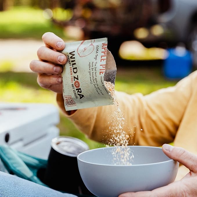Wild Zora Instant Grain-Free Hot Cereal - Tasty Paleo Friendly Cereals, Instant Hot Meal, Breakfast