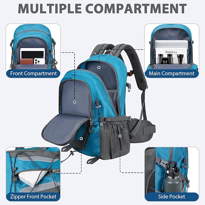 Hiking Backpack 30L Lightweight Travel Daypack Small Day Pack for Men Women Outdoor Camping