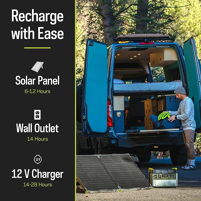 Goal Zero Yeti Portable Power Station - Yeti 1500X w/ 1,516 Watt Hours Battery Capacity, USB Ports