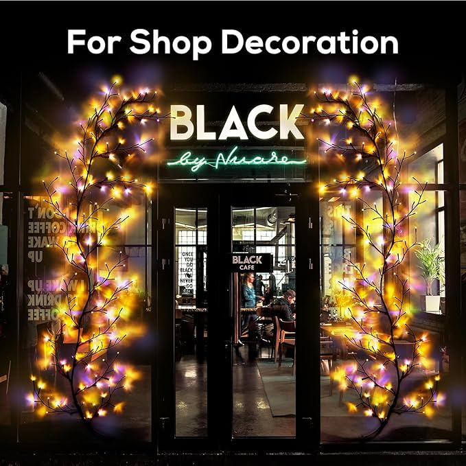 Enchanted Willow Vine Lights for Home Decor with 160LEDs, 8.2FT Voice-Activated Wall Decoration