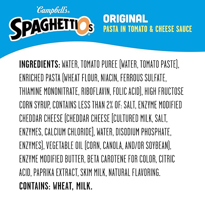 SpaghettiOs Original Canned Pasta, 22.4 oz Can