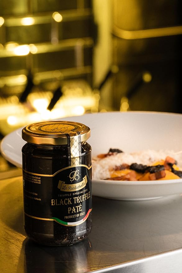 La Rustichella - Black Truffle Patè 17.64 oz (500 gr) - 100% Made in Italy | Vegan, Gluten-Free