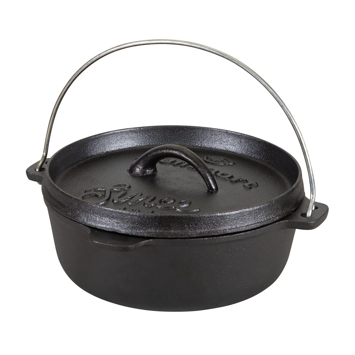 Stansport Cast Iron Dutch Oven - 2 QT, Pre-Seasoned, Cast Iron - product view 1