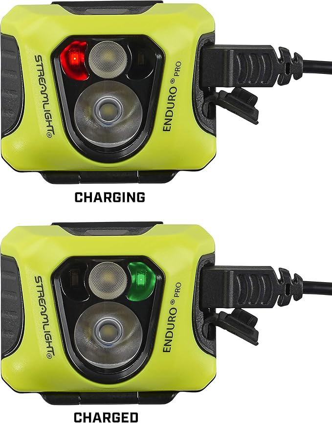 Streamlight 61435 Enduro Pro USB 200-Lumen 2080-Candela Ultra-Light LED Rechargeable Headlamp with