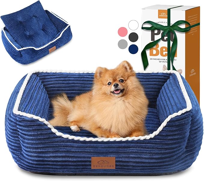 Orthopedic Dog Bed for Medium Dogs,Dog Sofa Beds Supportive Foam Pet Couch Bed with Removable