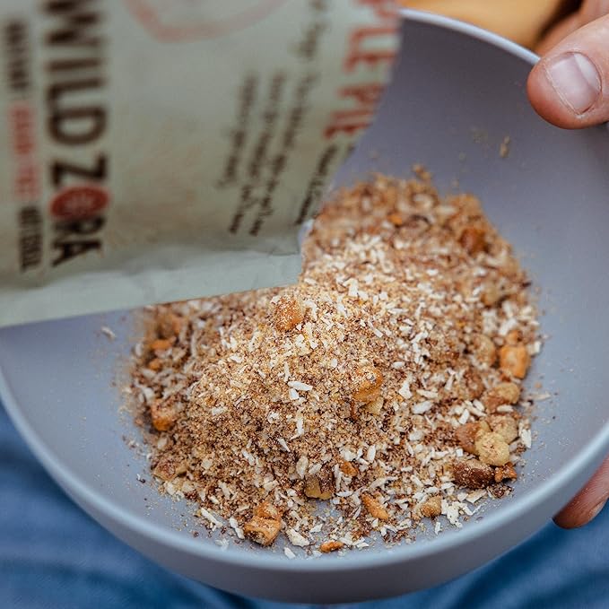 Wild Zora Instant Grain-Free Hot Cereal - Tasty Paleo Friendly Cereals, Instant Hot Meal, Breakfast