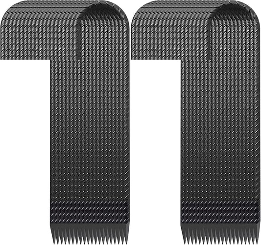 Rebar Stakes 16 inch, Heavy Duty J Hook Ground Stakes, 5/16 inch Curved Steel Tent Stakes Anti Rust