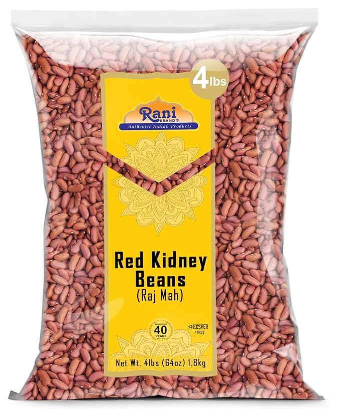 Rani Red Kidney Beans, Light 64oz (4lbs) 1.81kg Bulk ~ All Natural | Vegan | Gluten Friendly |