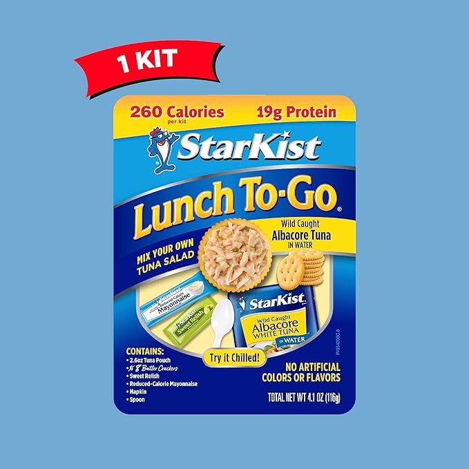 StarKist Lunch To-Go Albacore Mix Your Own Tuna Salad - (Pouch) - (Pack of 5)