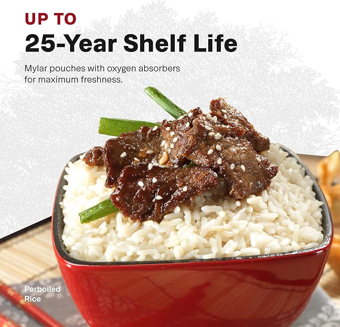 Legacy Food Storage Side Dishes, Emergency Food Supply, 6 Sides, 24 Servings, Up to 25 Year Shelf