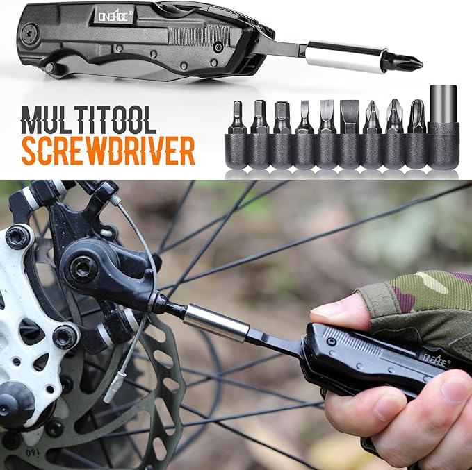 Gifts for Men Him Dad, Pocket Multitool Knife, Christmas Stocking Stuffers for Men, Anniversary
