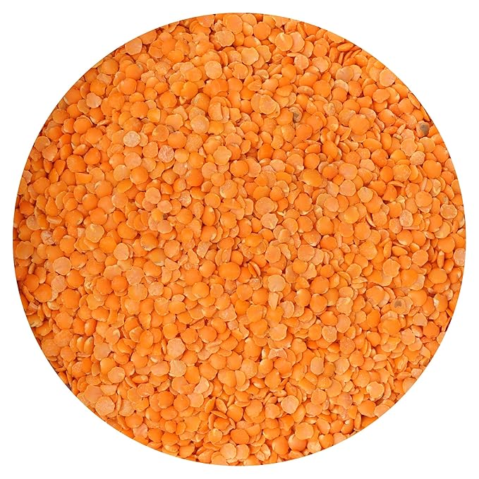 Red Split Lentils, 2 Pound Bulk Bag