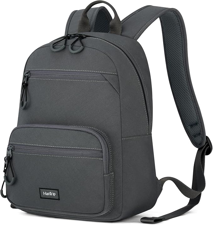 Carry On Travel Backpack For Men Women, 13 Inch Small Mini Work Bag Personal Item Backpacks