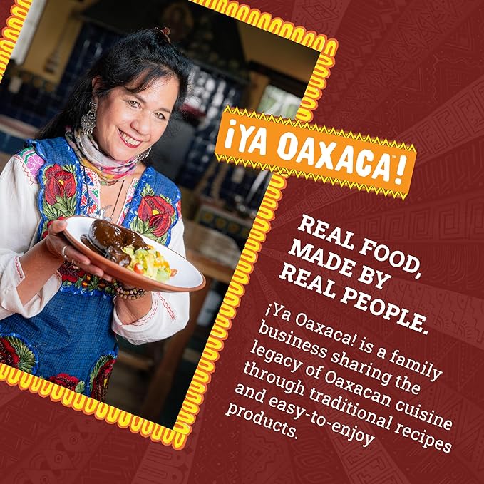 Ya Oaxaca - Mole Sauce - Rojo - Bold Spice - Blend of Smoked & Dried Chiles, Spices, House Made