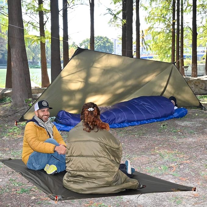 Onewind Compact Footprint, 4000mm Waterproof Rate PU Coating, 55" *39"Ultralight Camping Floor