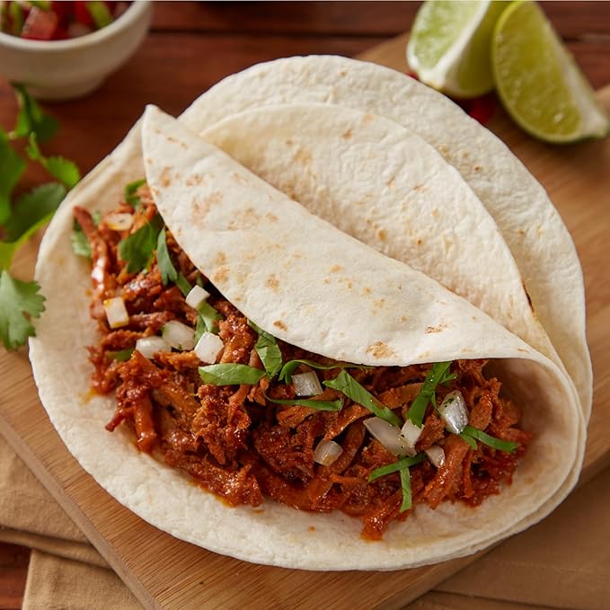Chata Pork Chilorio, Shredded Seasoned Meat, 13.05 oz, Pack of 4