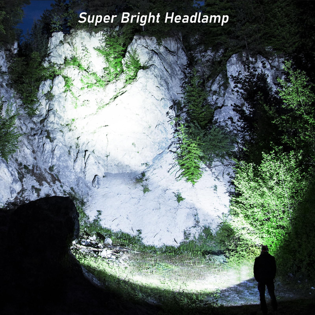 Blukar LED Headlamp - Rechargeable - product view 2
