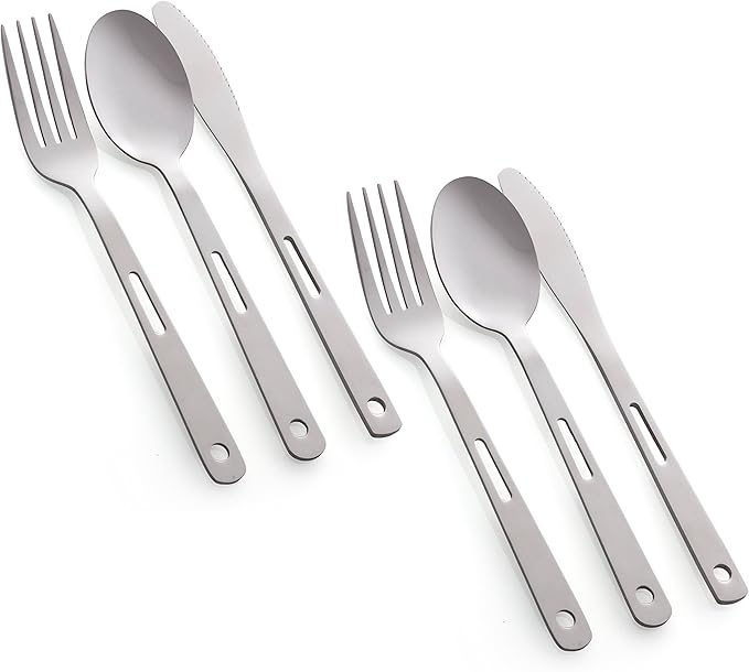 Unique Complete Messware Kit Polished Stainless Steel Dishes Set| Tableware| Dinnerware| Camping|