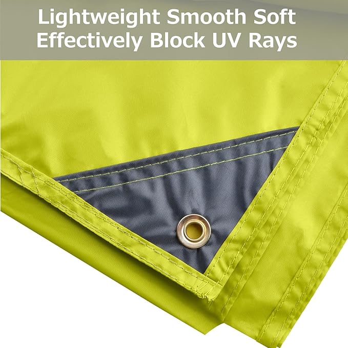 Azarxis Waterproof Camping Tent Tarp Hammock Rain Fly Footprint Ground Cloth Shelter Sunshade Beach
