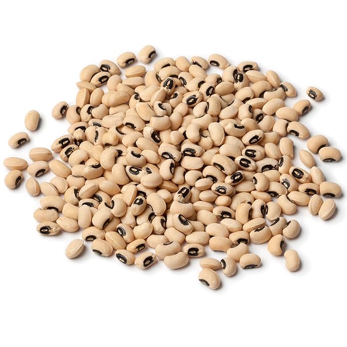Rani Black Eyed Peas, Dried Cowpeas (Lobhia) 400oz (25lbs) 11.36kg Bulk Box ~ All Natural | Vegan |