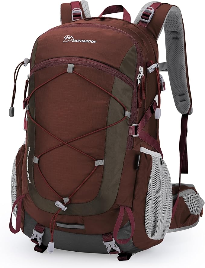 MOUNTAINTOP 25L/40L Hiking Backpack,Lightweight Travel Backpack for Men Women Outdoor Backpacking