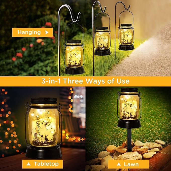 kyoryuger Pig Gifts for Women/Men Pig Lovers Solar Lantern Mom Birthday, Mothers Day, Solar Garden
