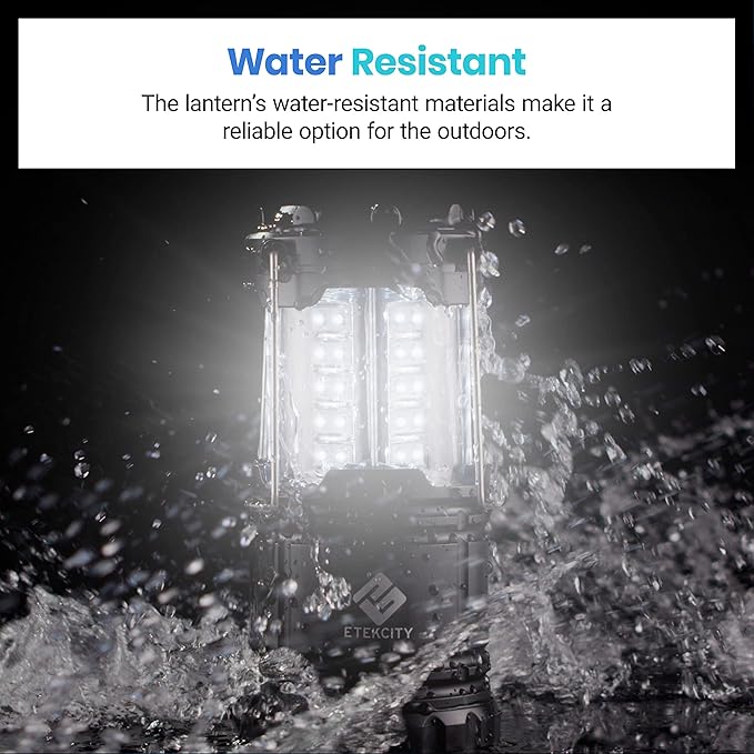 Etekcity Lantern Camping Essentials Lights, Led Flashlight for Power Outages, Survival Gear and
