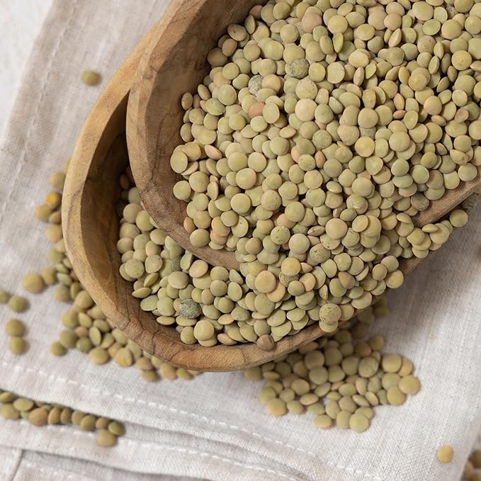 Green Lentils, 4 Pound Bulk Bag