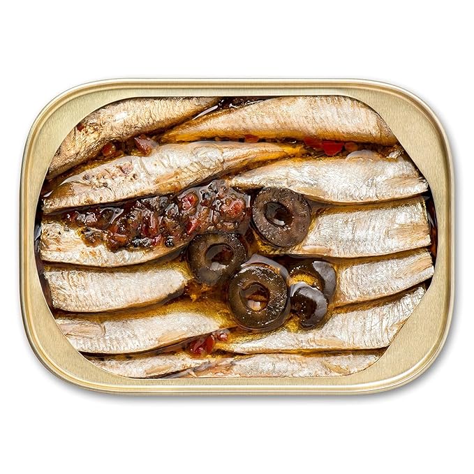 King Oscar Premium Sardines in Extra Virgin Olive Oil, Mediterranean Style, 3.75 Ounce Cans (Pack