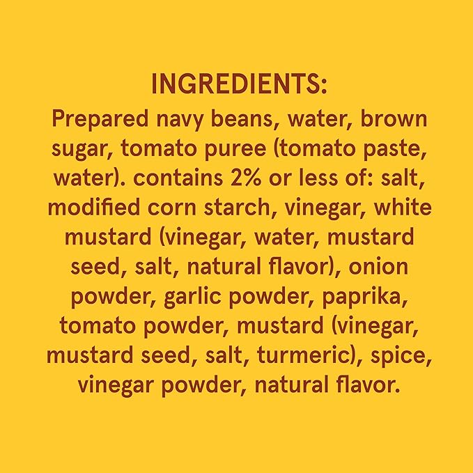 BUSH'S BEST 16 oz Canned Barbecue Baked Beans, Source of Plant Based Protein and Fiber, Low Fat