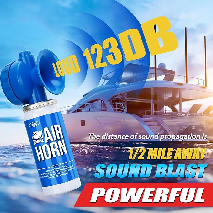 4pcs 1.4oz Boat Air Horn, Loud Mini Safety Horn Can, Sports Event Starting Horn, Mini Small