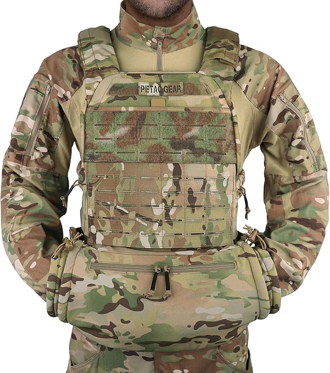 PETAC GEAR Tactical Hand Warmer,Portable Drop Hanger Waist Handwarmer Pouch for Hunting Golf