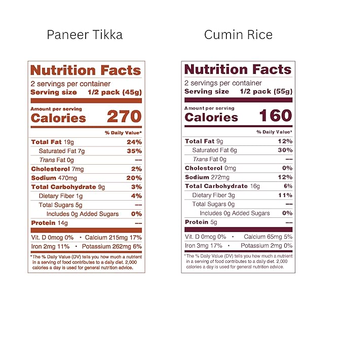 Cumin Club Indian Meals | Freeze Dried Backpacking & Camping Food | Gluten Free | High Protein | 2