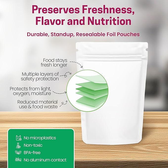 Z Natural Foods Super 8 Berry Blend - Organic Freeze Dried Berry Powder, Fruit Superfood Powder