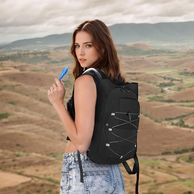 Hydration Backpack - Lightweight Water Backpack with 2L Water Bladder Bag, Running Hydration Vest