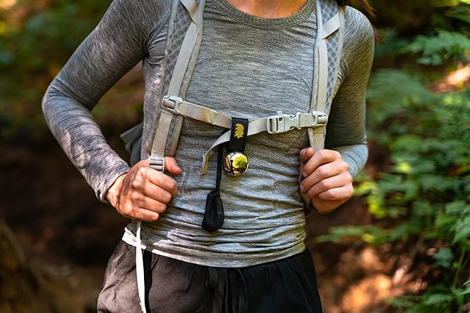 Coghlan's Magnetic Bear Bell with Silencer, Yellow ??Outdoor Safety for Hiking, Camping, and