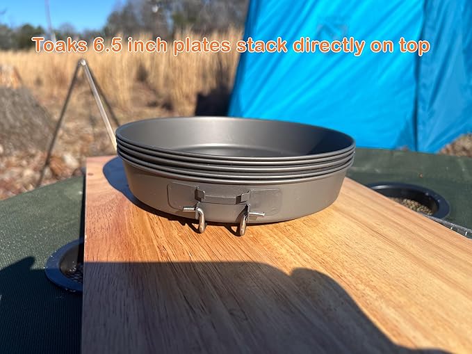 TOAKS Titanium D6.5 (165mm) Frying Pan