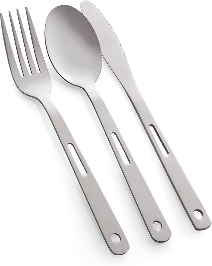 Unique Complete Messware Kit Polished Stainless Steel Dishes Set| Tableware| Dinnerware| Camping|
