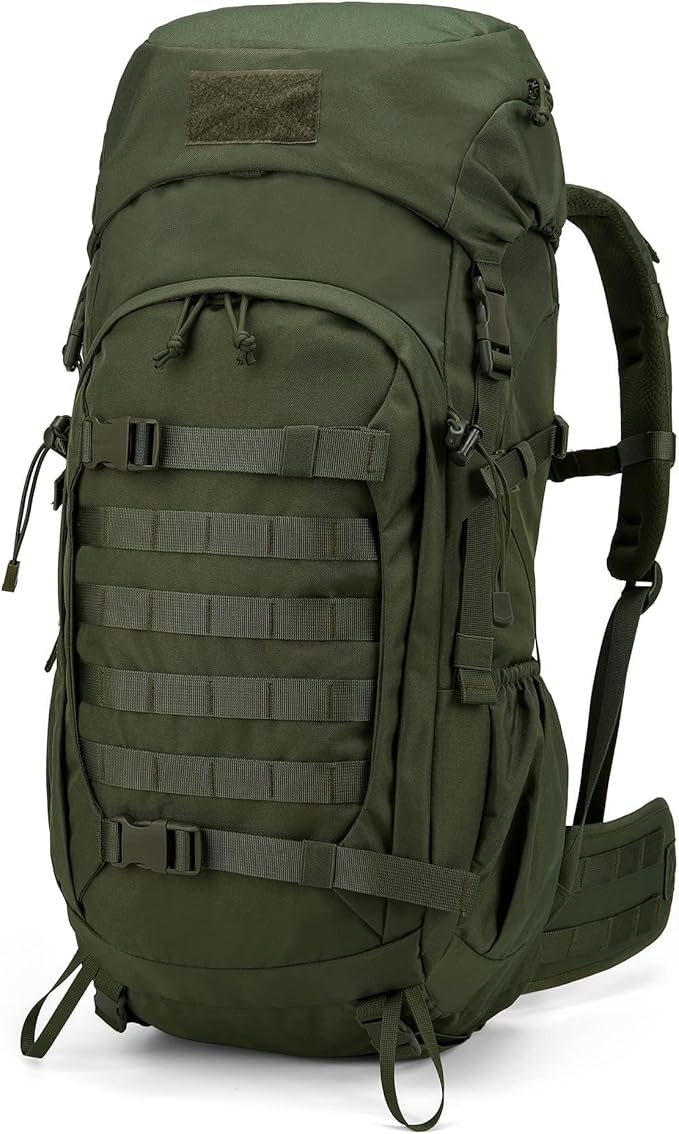 Mardingtop 50L Hiking Backpack,Backpacking Backpack with Rain Cover for