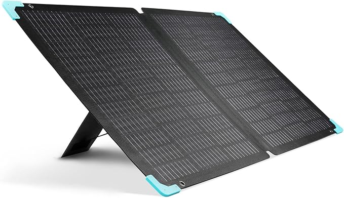 Renogy 120 watt Portable Solar Panel for Power Station, 12v Foldable Solar Panel for Camping RV of