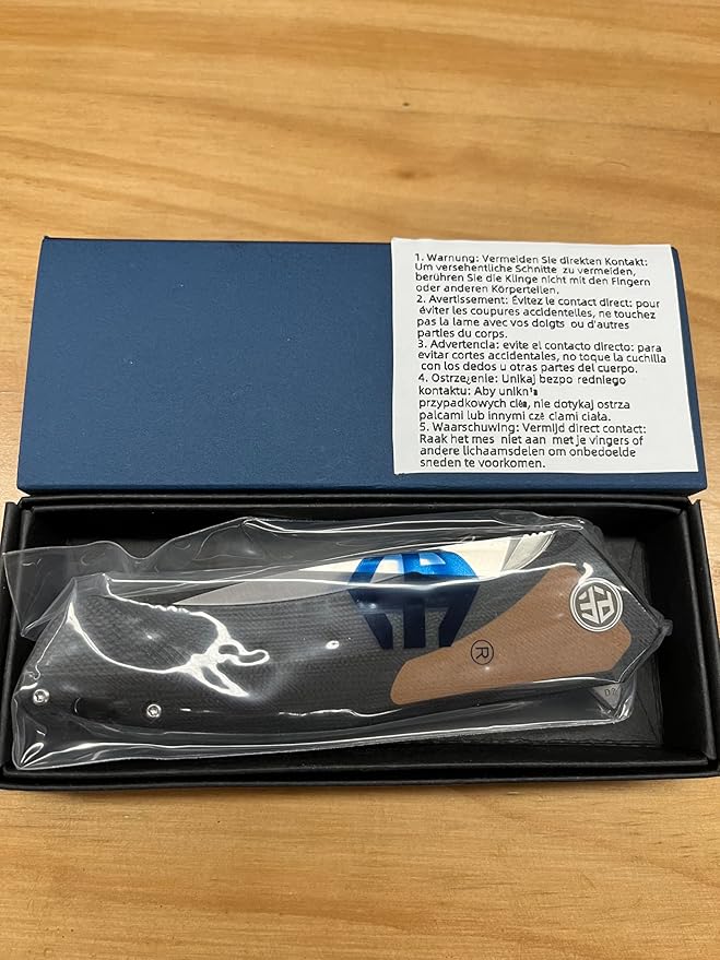 Petrified fish PF838 D2 steel folding knife outdoor tactical pocket knives G10 handle camping
