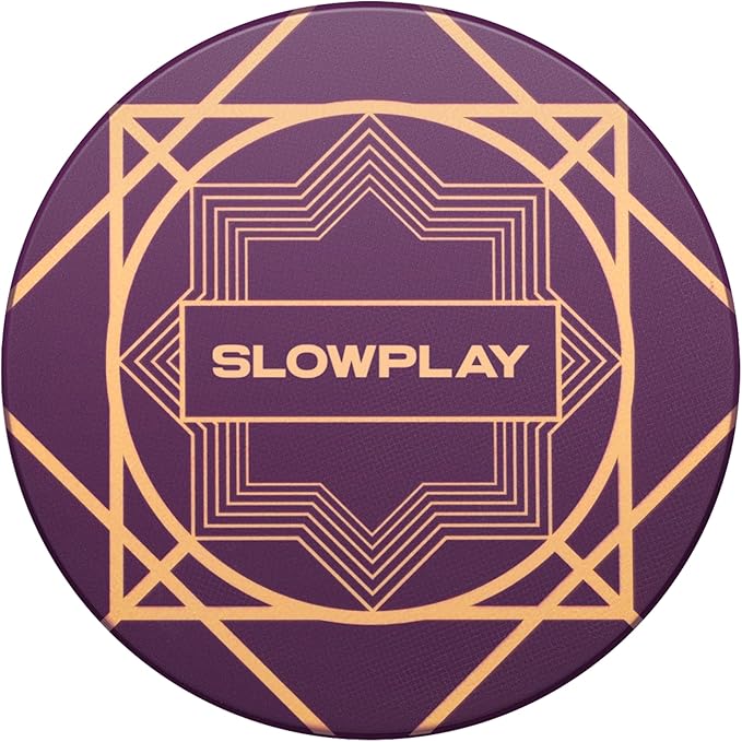 SLOWPLAY Nash Ceramic Poker Chips in Bulk, Casino Grade Ceramic 12-Gram Poker Chip for Texas