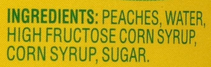 Del Monte Sliced Yellow Cling Canned Peaches in Heavy Syrup, 8.5 oz Can (Pack of 12 Cans)