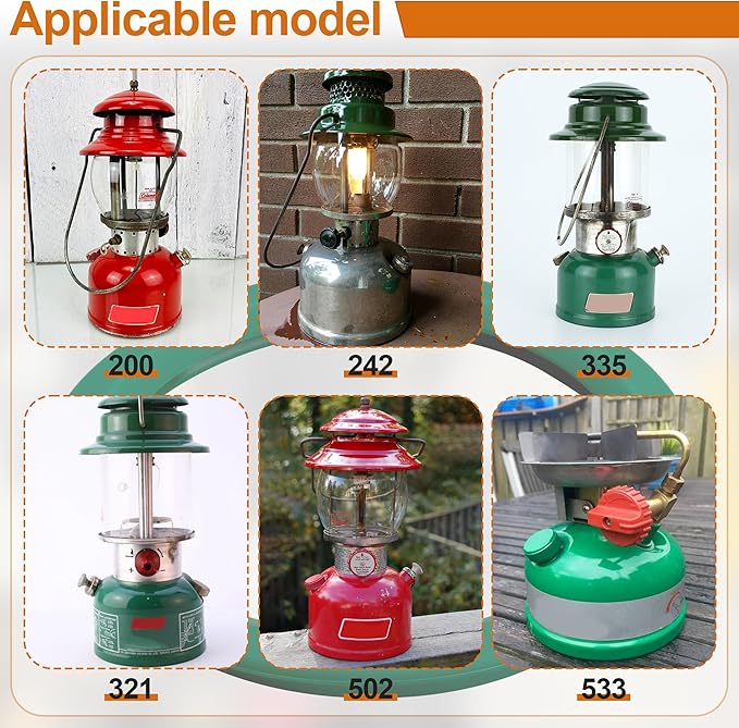 Camping Kerosene Lamp Silicone Tank Base Protector Gasket for Coleman Lanterns, Scratch-Resistant