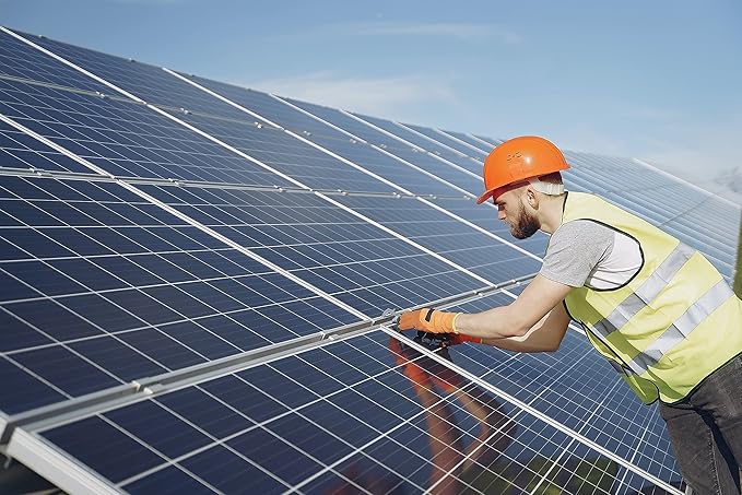 ExpertPower 100 Watt 12 Volt Monocrystalline Solar Panel, Compact Design 35.43 x 22.83 x 1.18 in