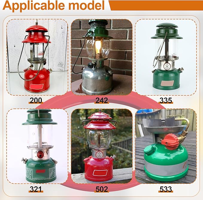 Camping Kerosene Lamp Silicone Tank Base Protector Gasket for Coleman Lanterns, Scratch-Resistant