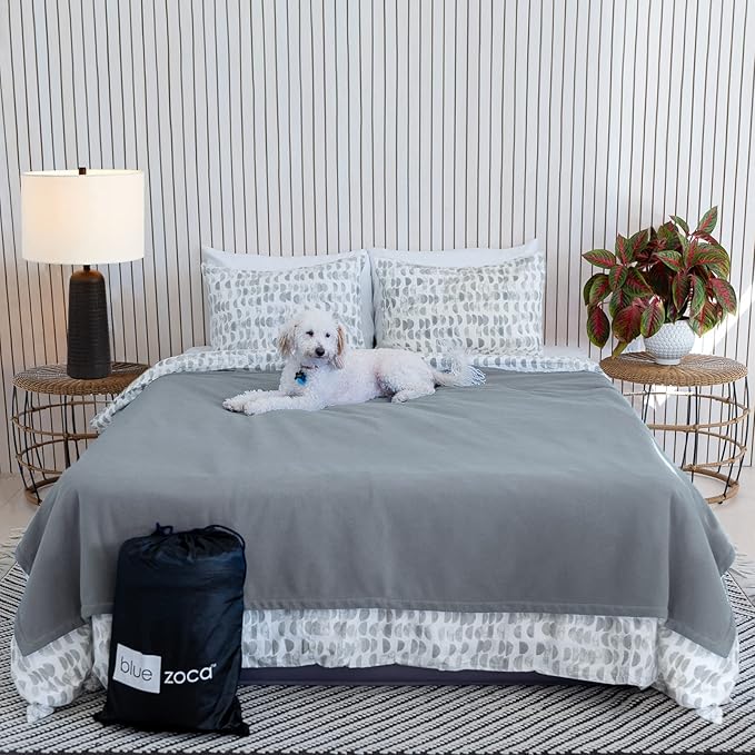 Waterproof Blanket | Machine Washable Dog Bed Cover | Water Proof Blanket to Protect Your Bed Couch