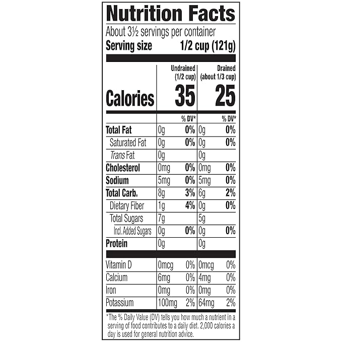 Del Monte No Sugar Added Yellow Cling Sliced Canned Peaches, 14.5 oz Can (Pack of 12)